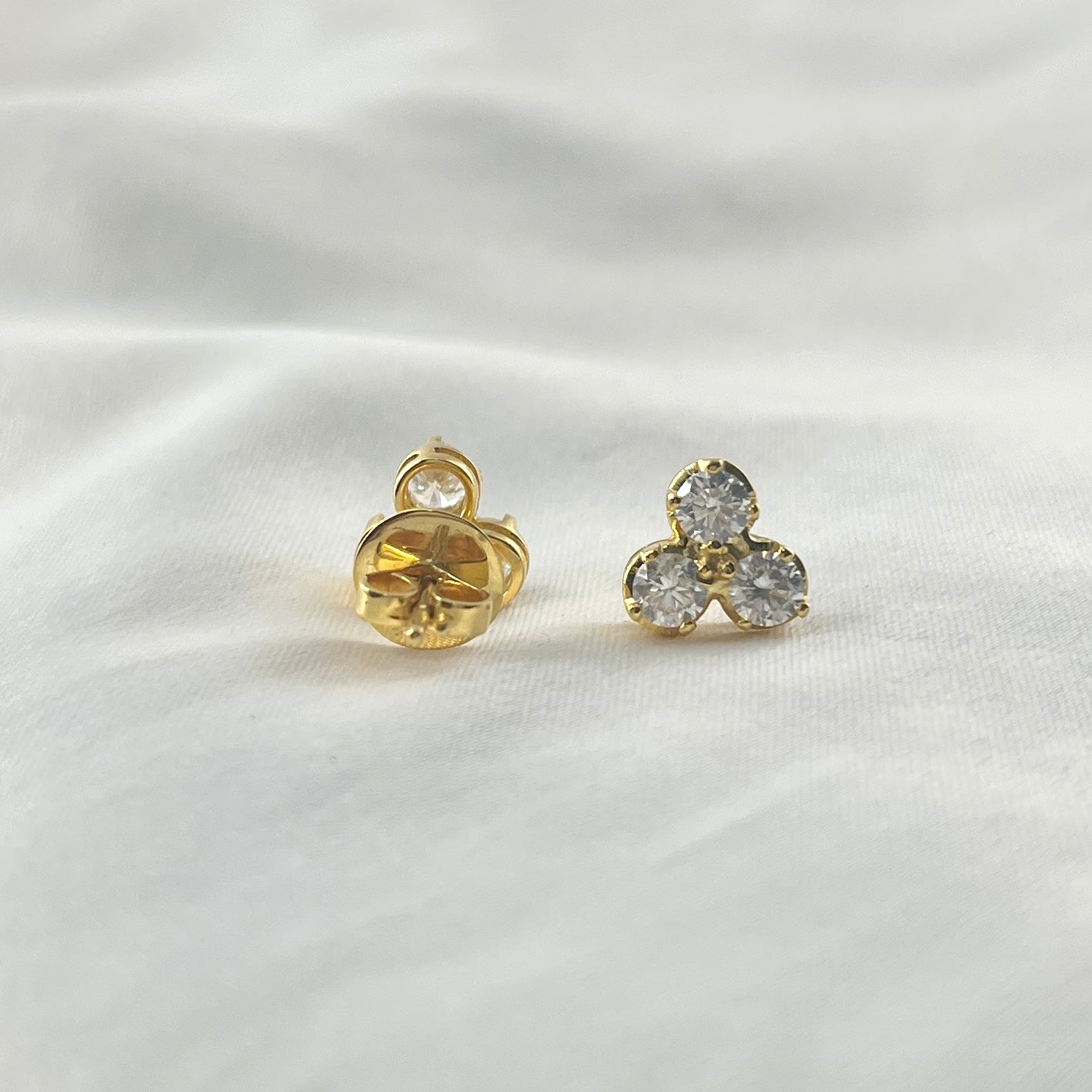 Trinity Lab Grown Diamond Earrings ER176