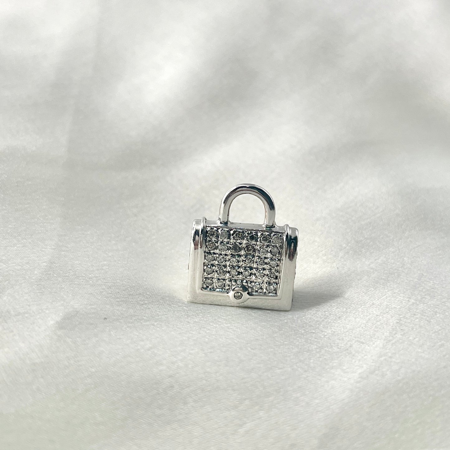 Diamond Studded Bag Pendant PD034