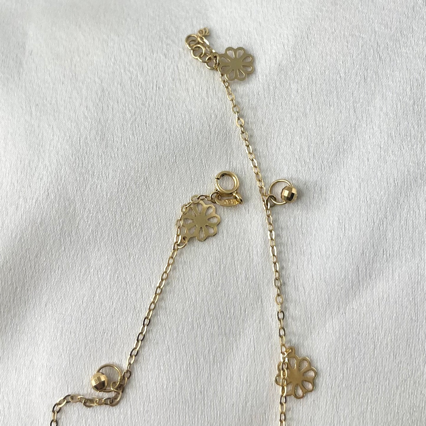 Anklet Flower Charms BR085