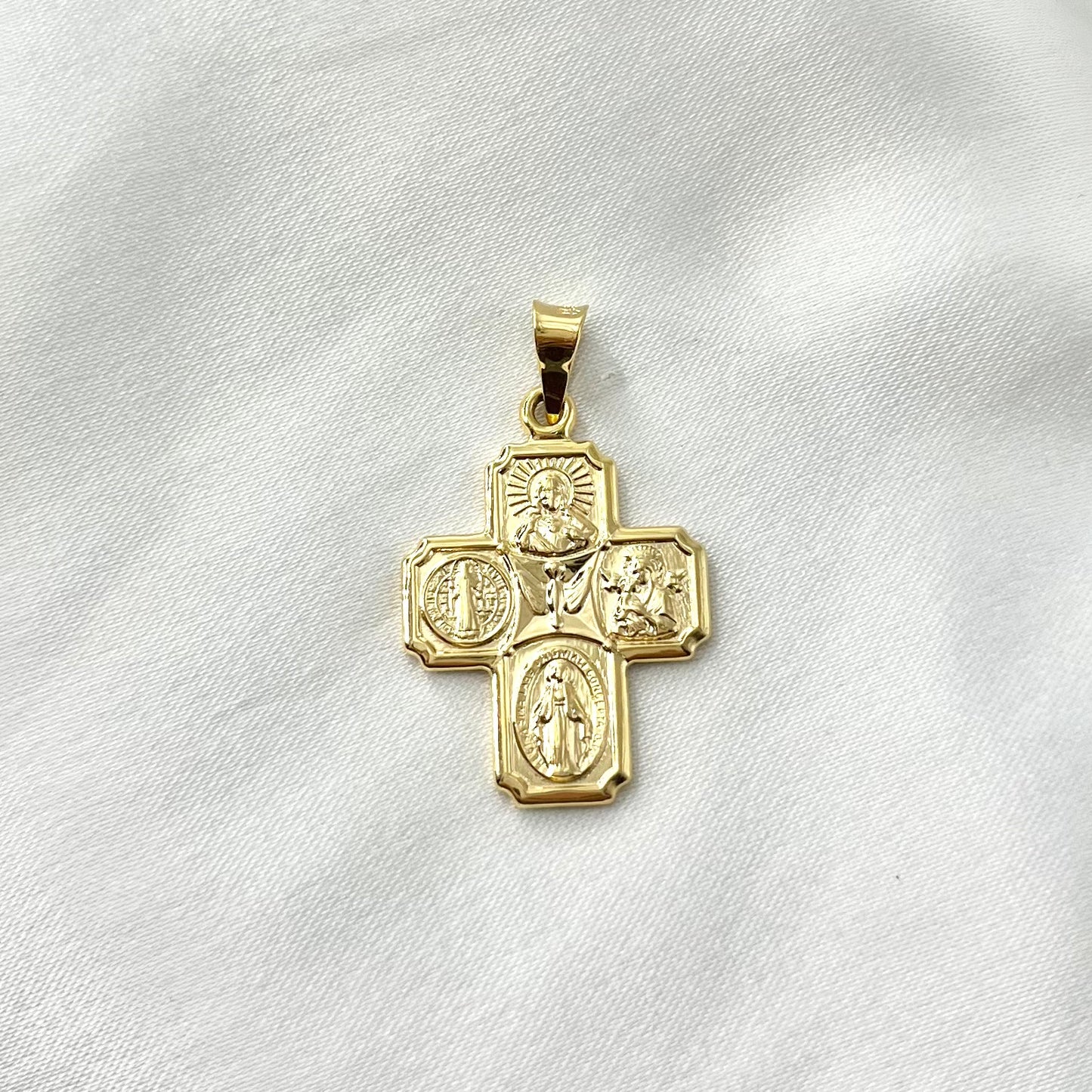 Four Way Cross Pendant PD032