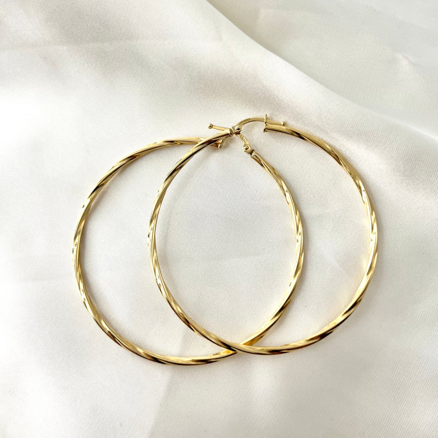 Oversized Hoop Earrings ER074