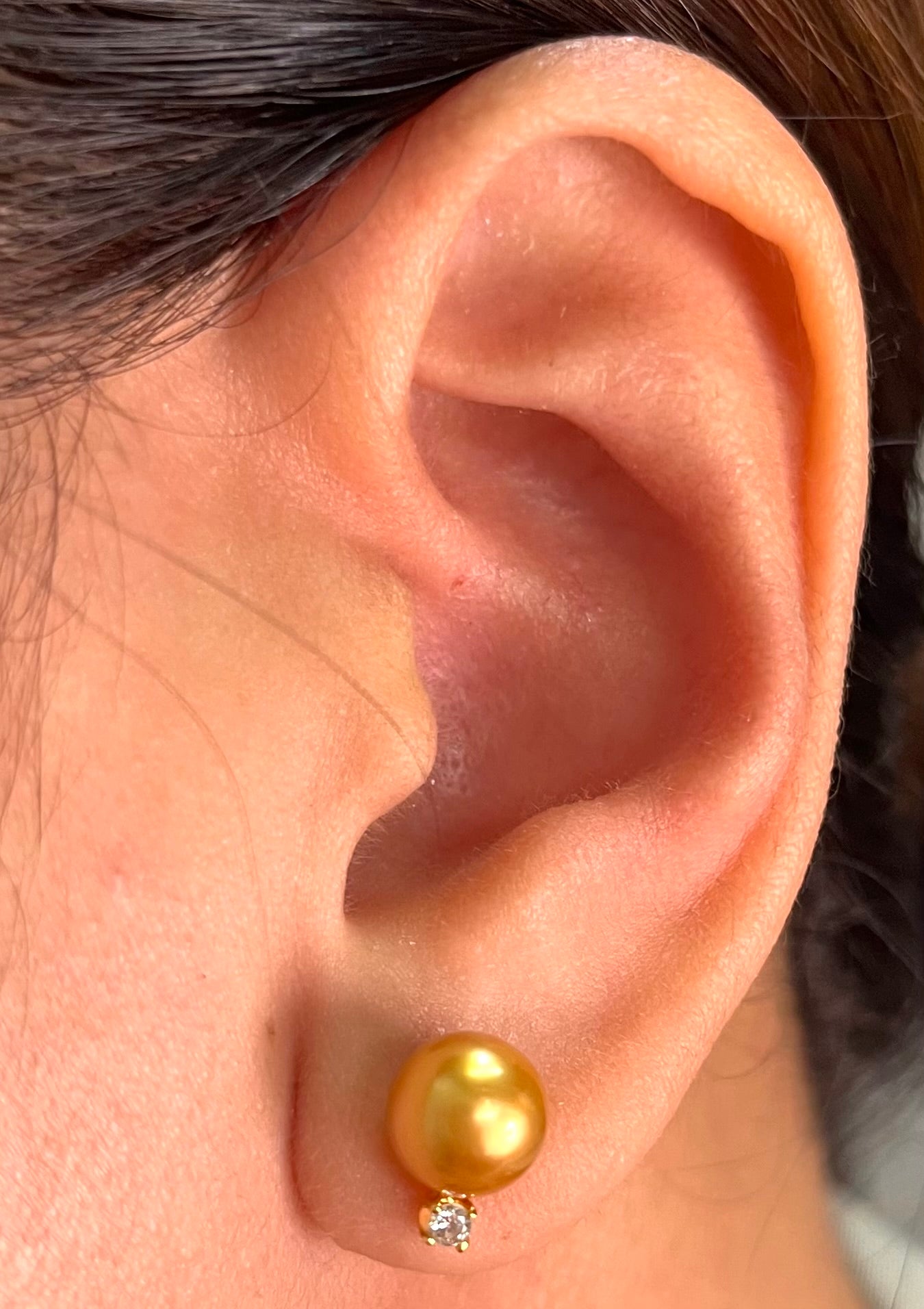 Golden Pearl Diamond SSP ER148