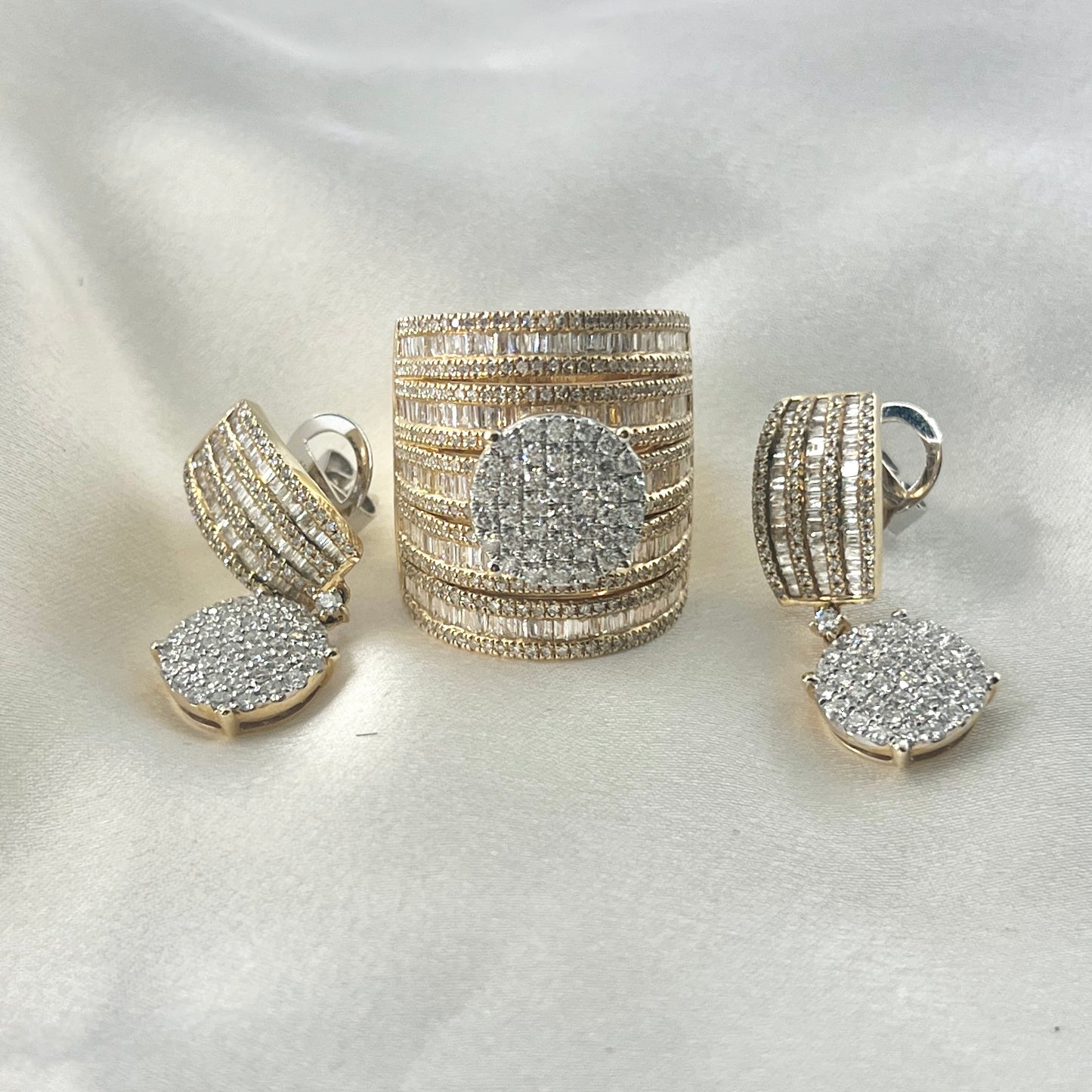 Regina Baguette Diamond Set058