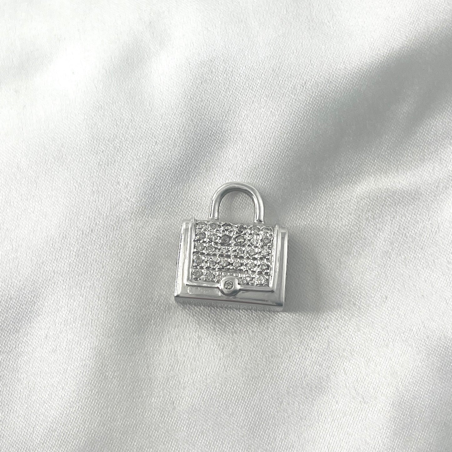 Diamond Studded Bag Pendant PD034