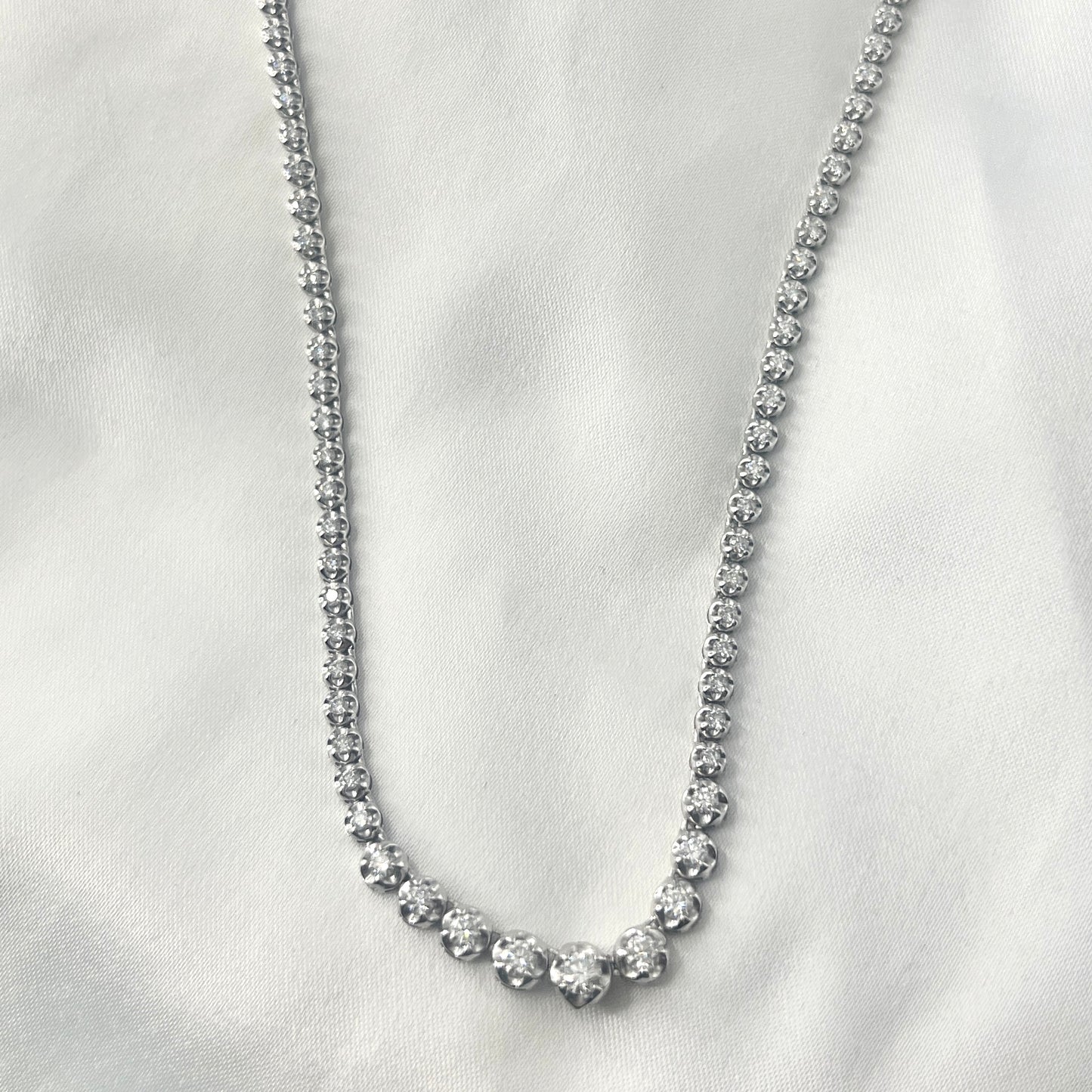 Tennis Necklace 2CT NL168