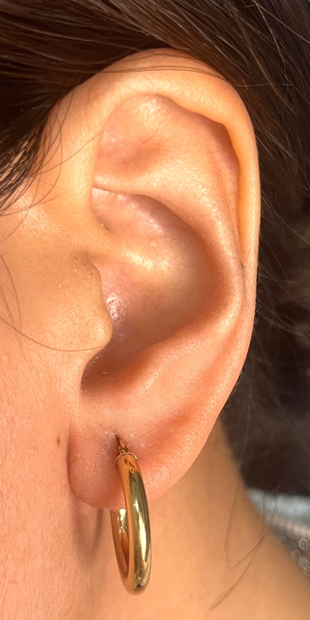 Yellow Gold Creole ER170