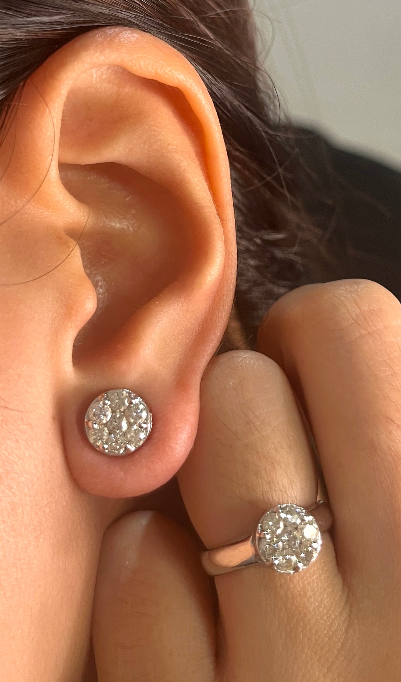 Illusion Set Lab Grown Diamond Set ST068