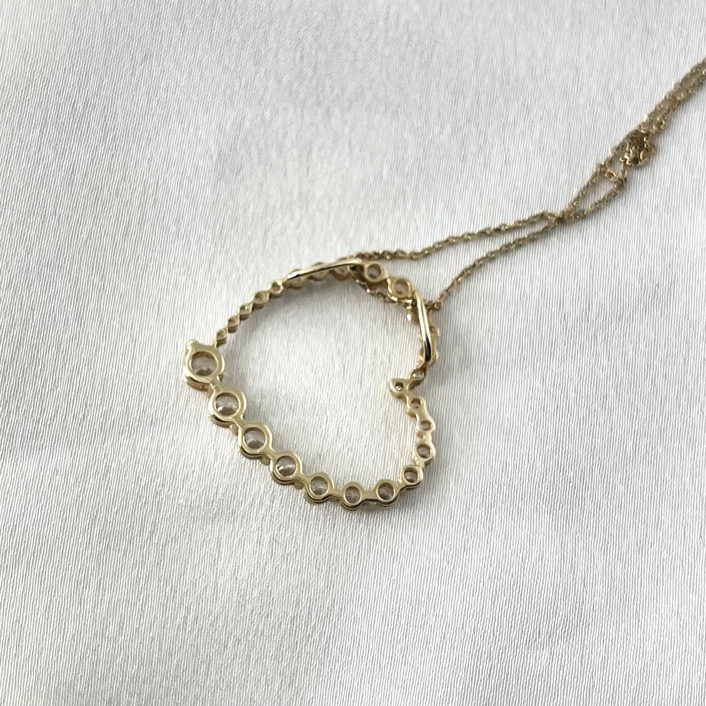 Diamond Heart Necklace NL137