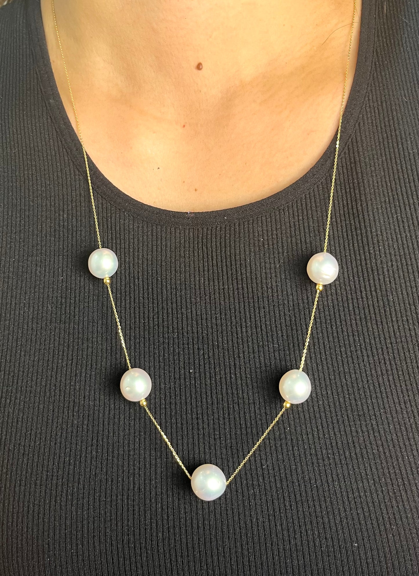 Two Way Station Pearl Necklace NL120