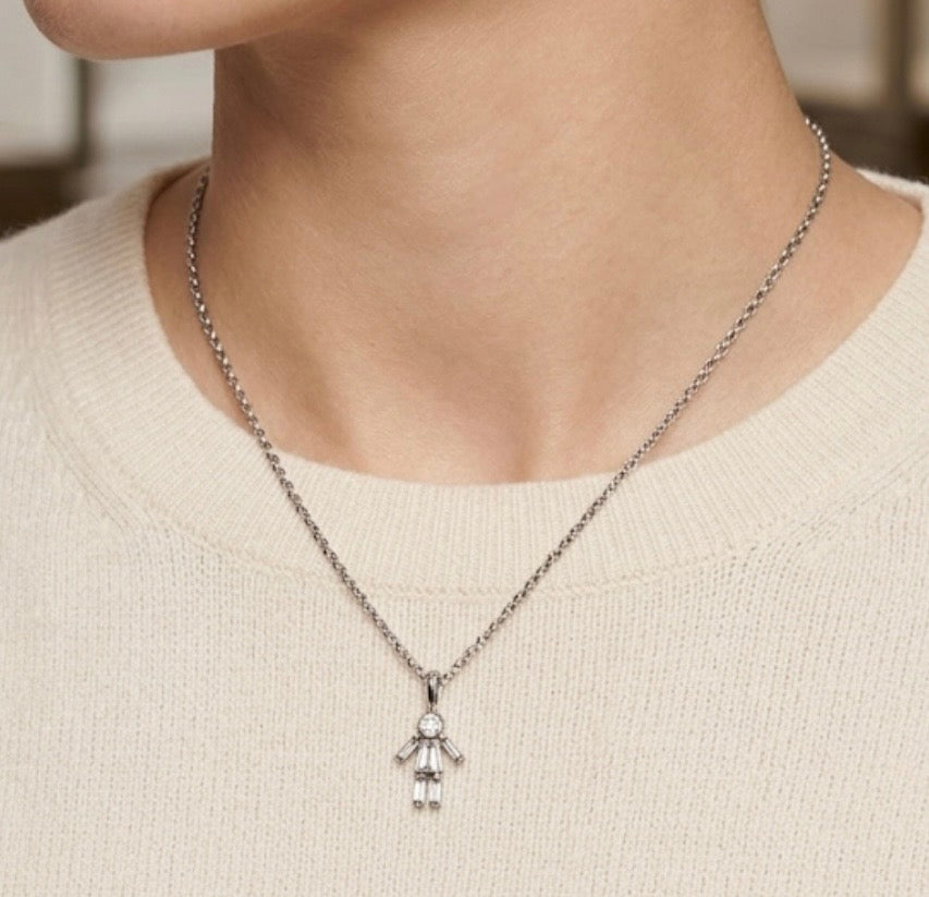 Little One Diamond Necklace NL217
