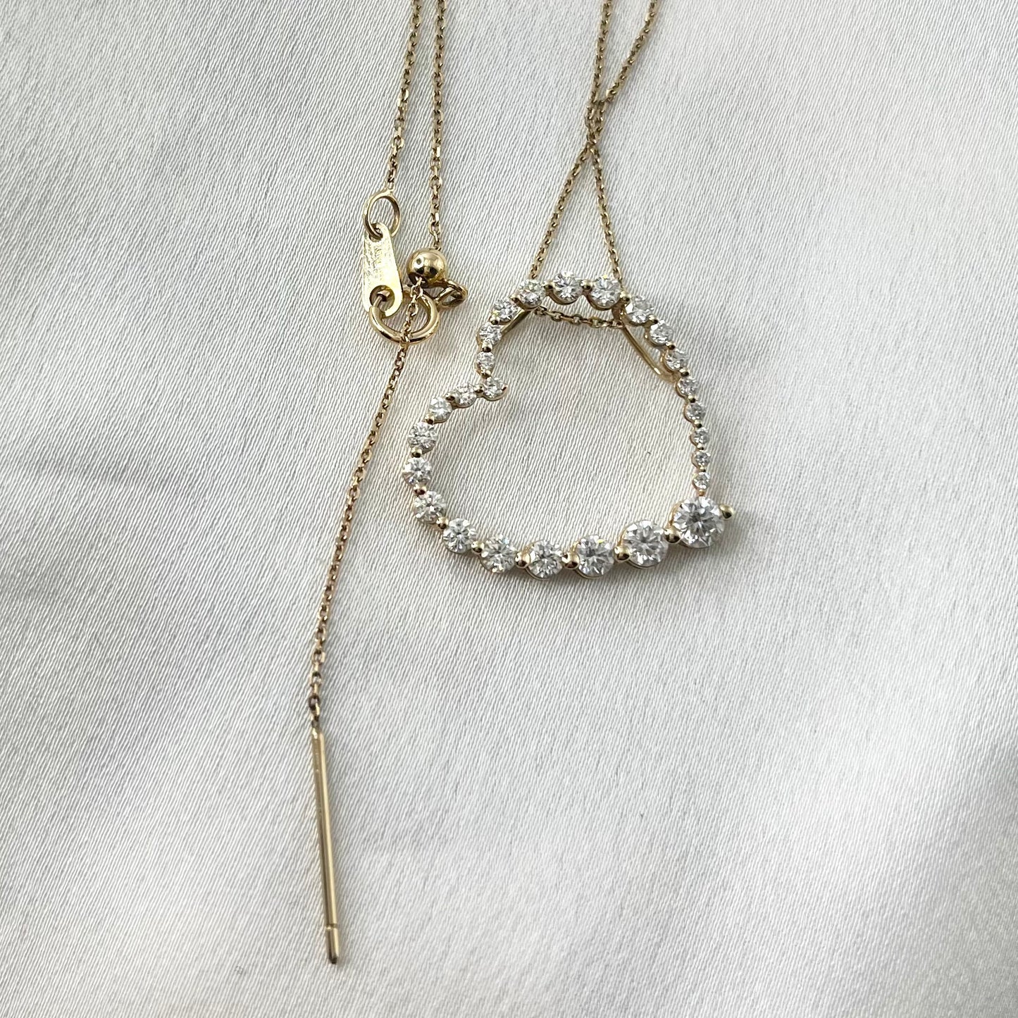 Diamond Heart Necklace NL137