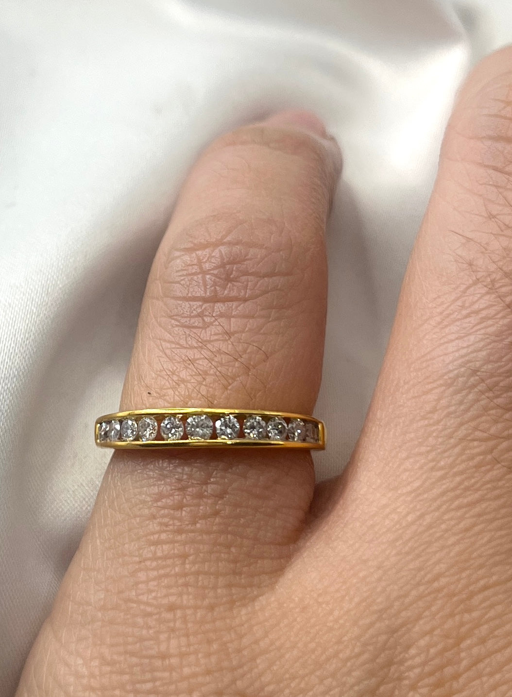 Half Eternity Diamond Ring RG100