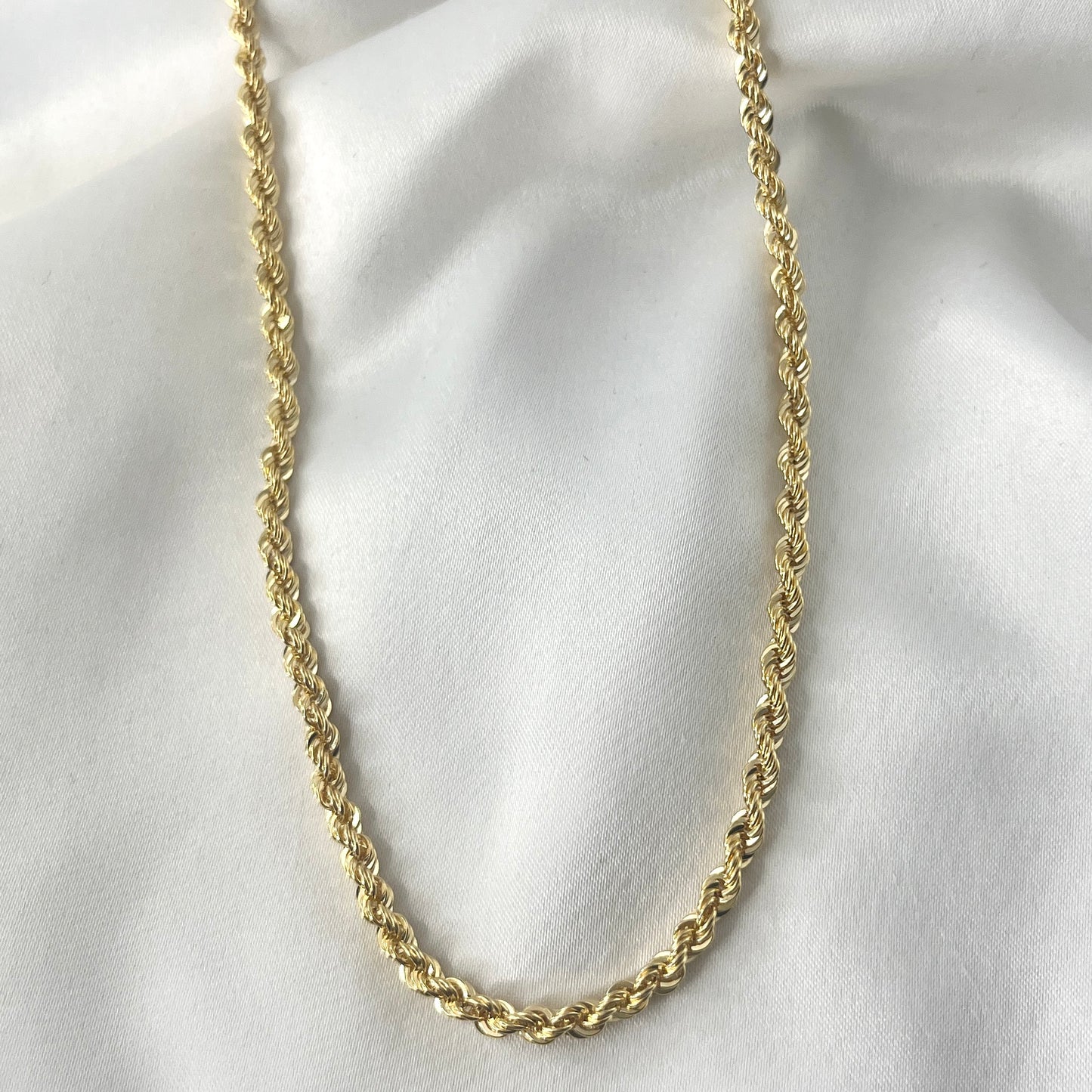 Mens Rope Necklace 2MM MN028