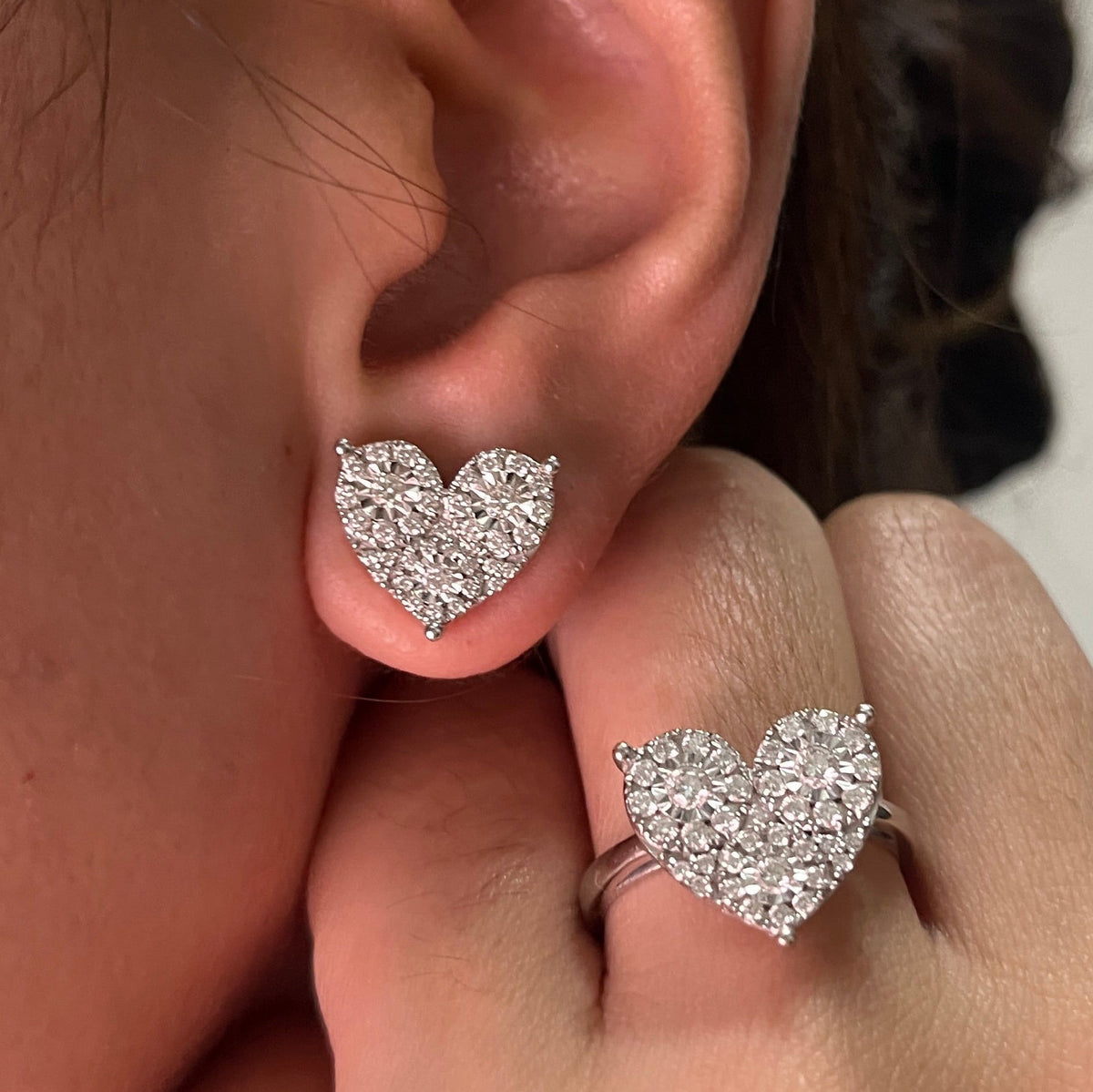 Heart Illusion Set HK Setting ST064