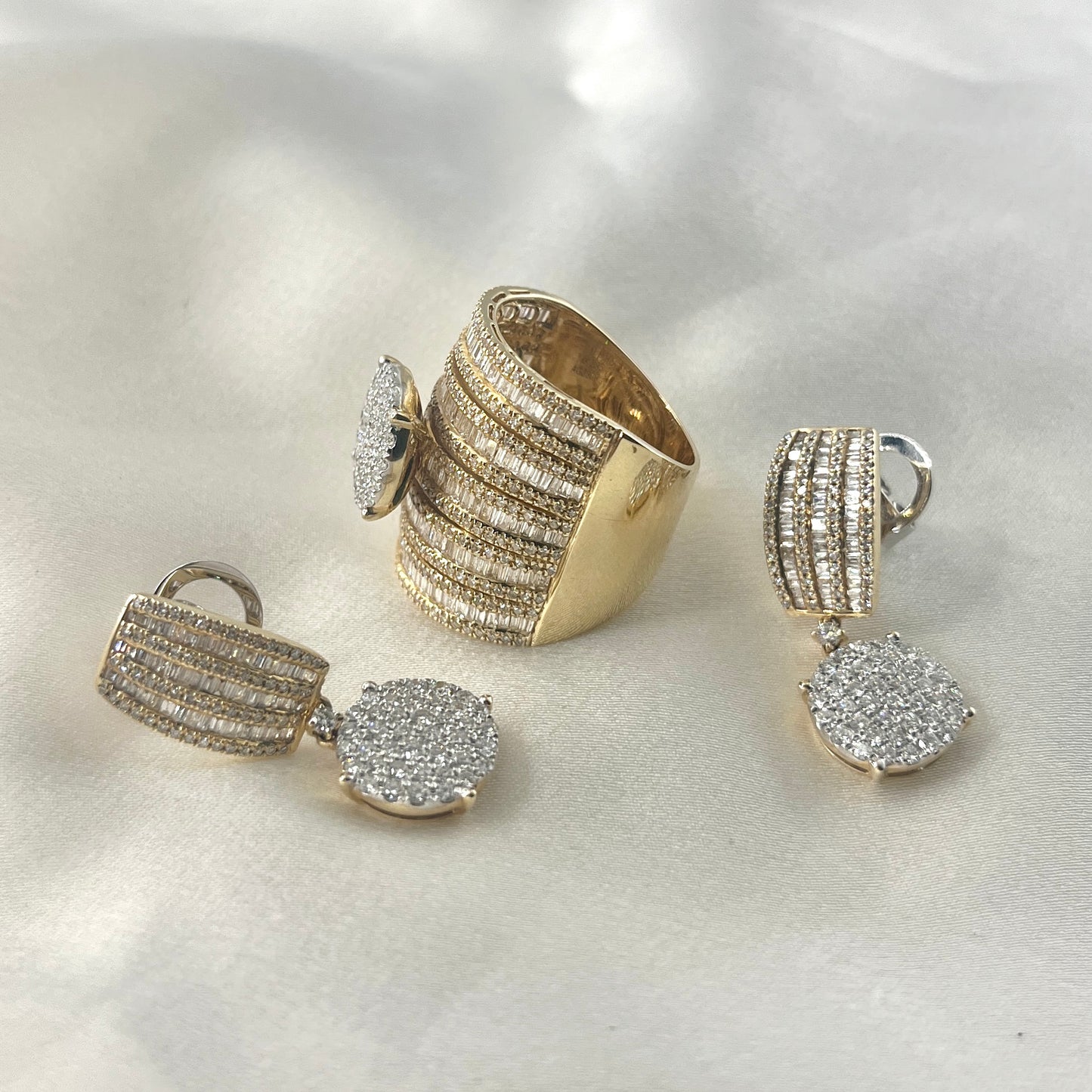 Regina Baguette Diamond Set058