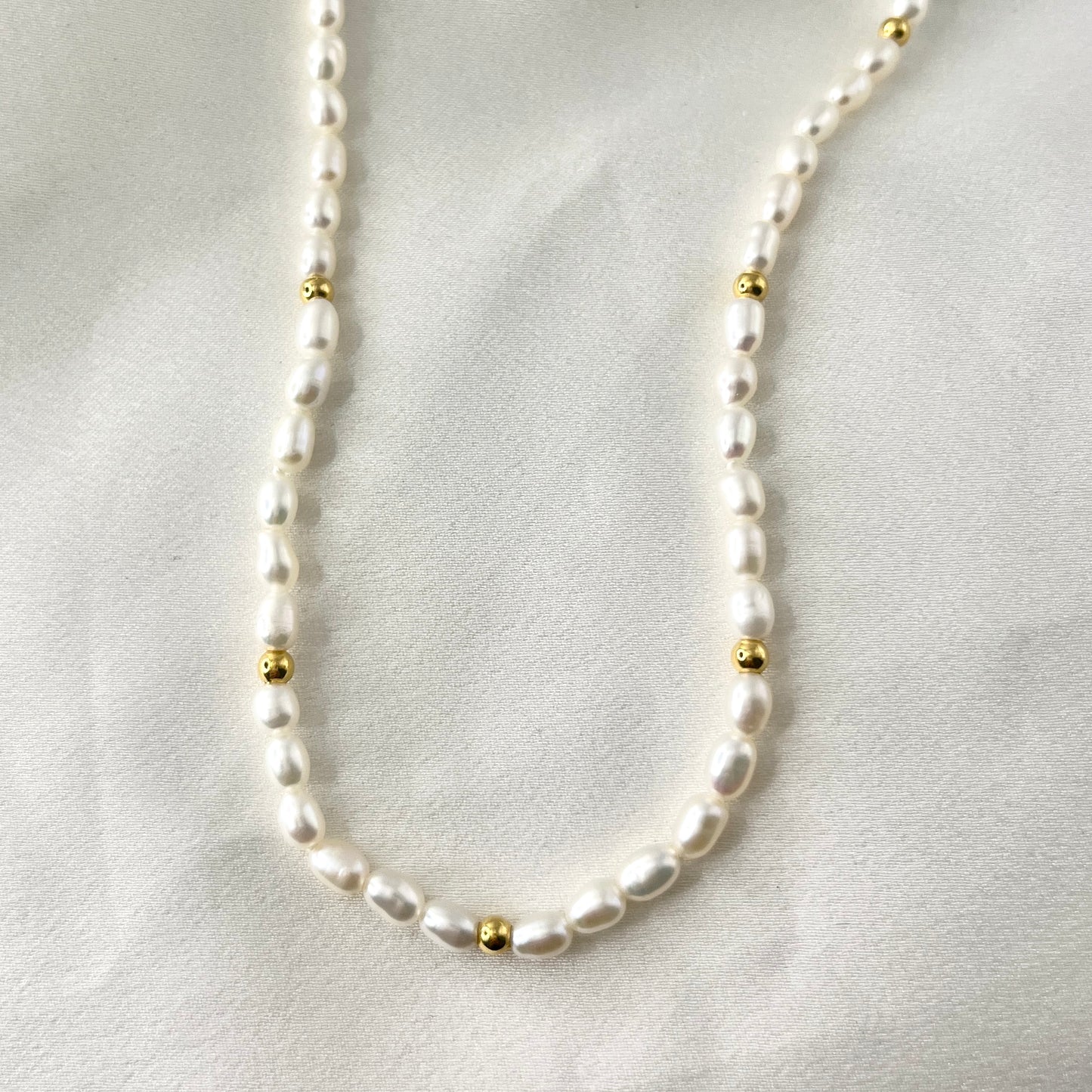 Pearl Bead Necklace NL157