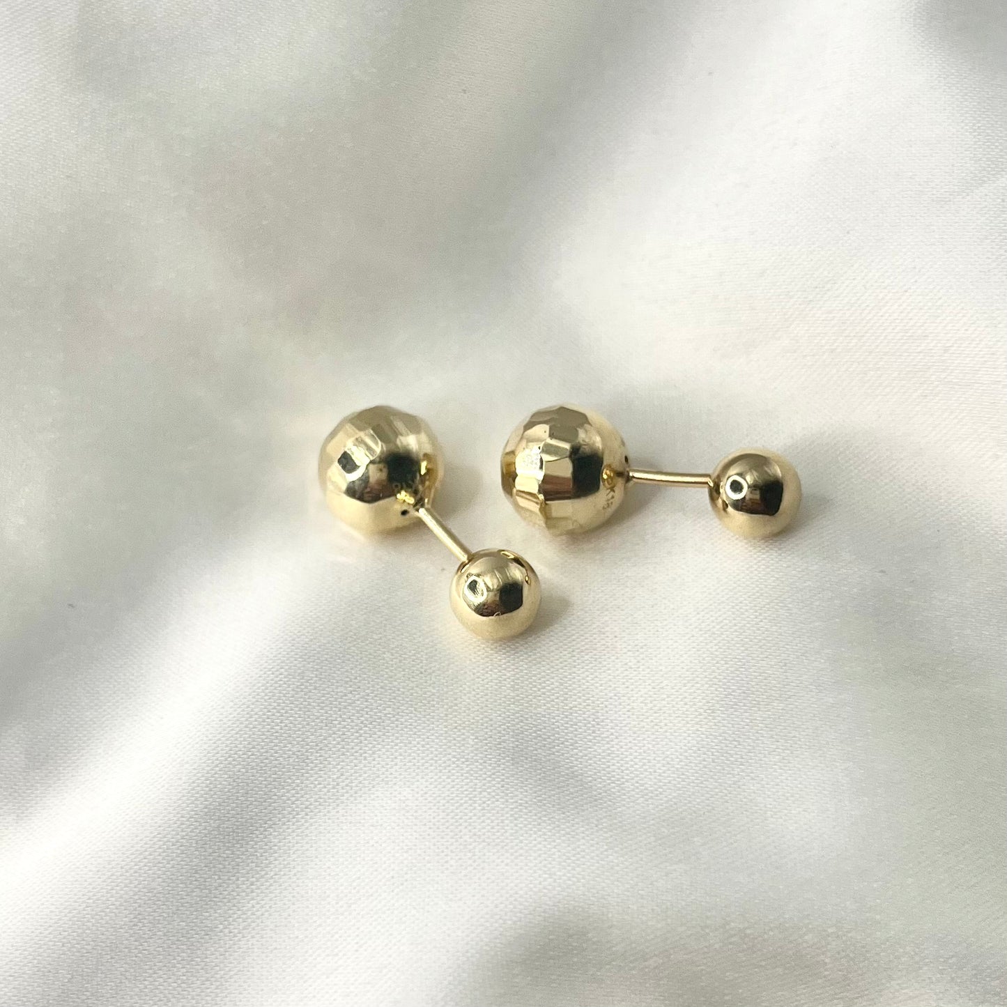 Double Ball Earrings ER-106