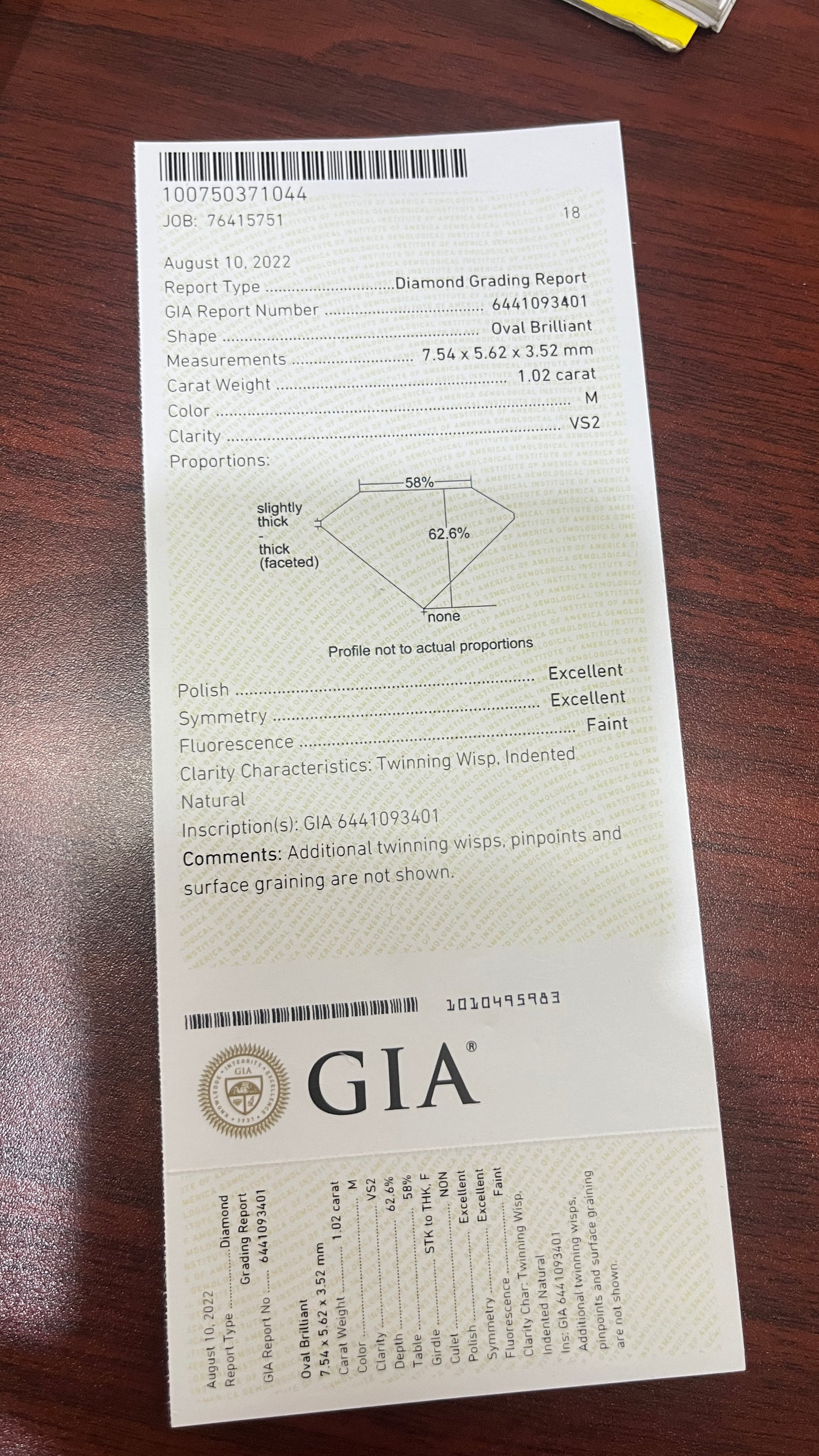 GIA Oval Brilliant Diamond Necklace NL150