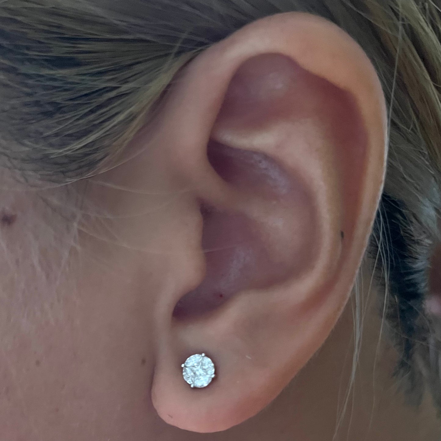 HK Detachable Illusion Earrings ER046