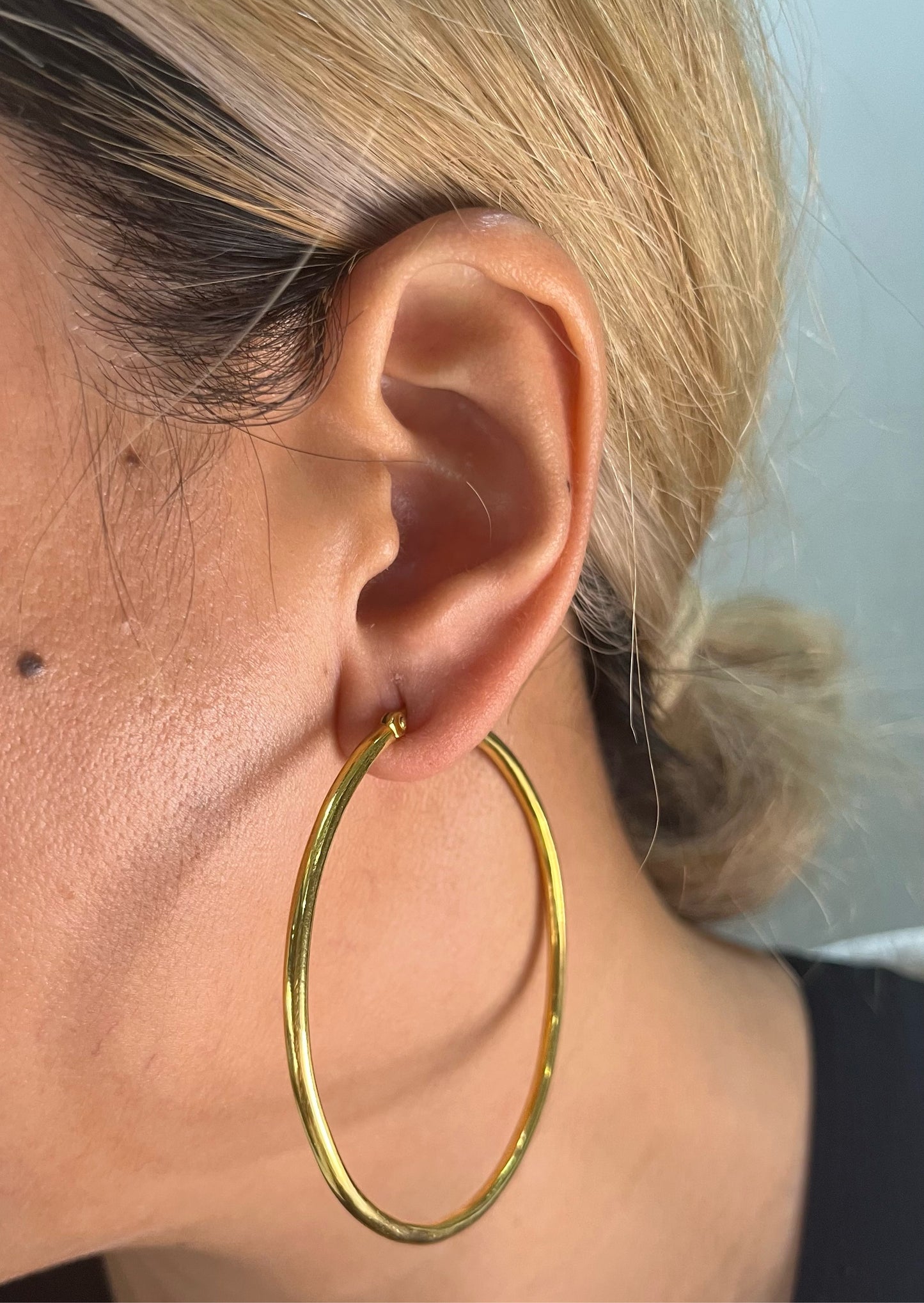 Oversized Hoop Earrings ER069