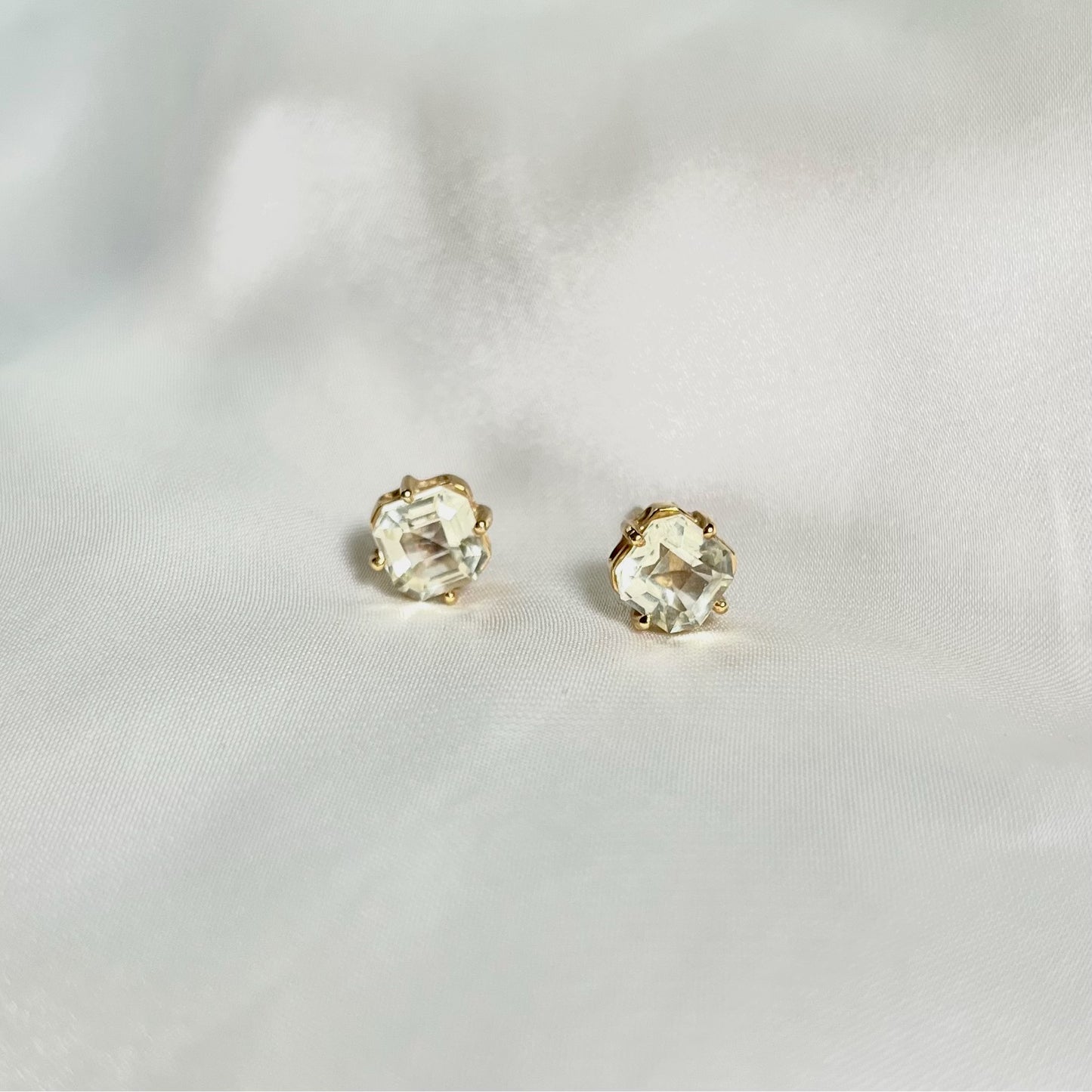 Light Topaz Birthstone ER055