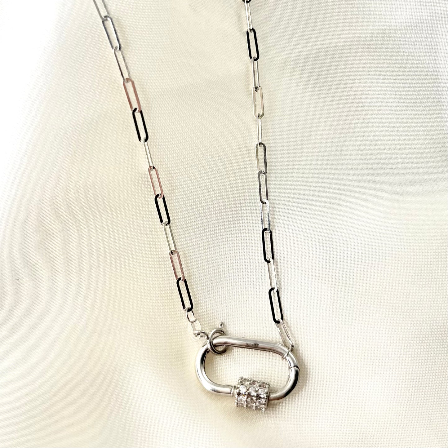 Carabiner Hardware Necklace NL062