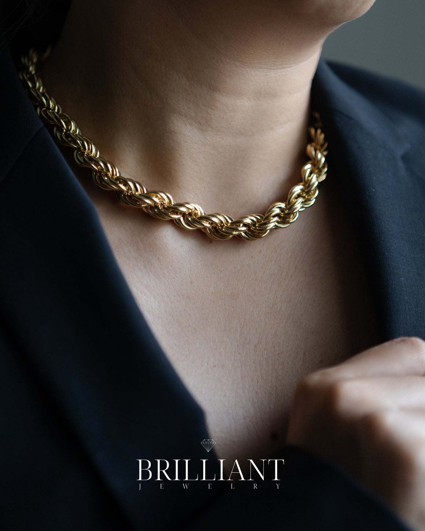 Oversized Rope Chain NL044