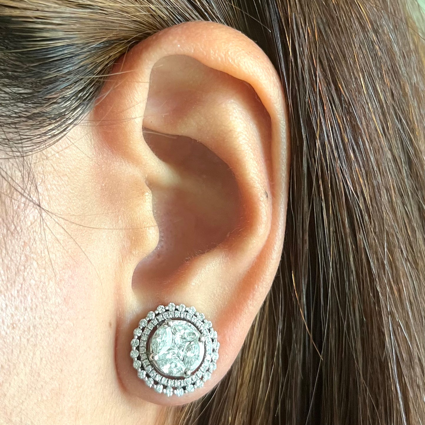 Detachable 1st Gen Illusion Earrings ER032