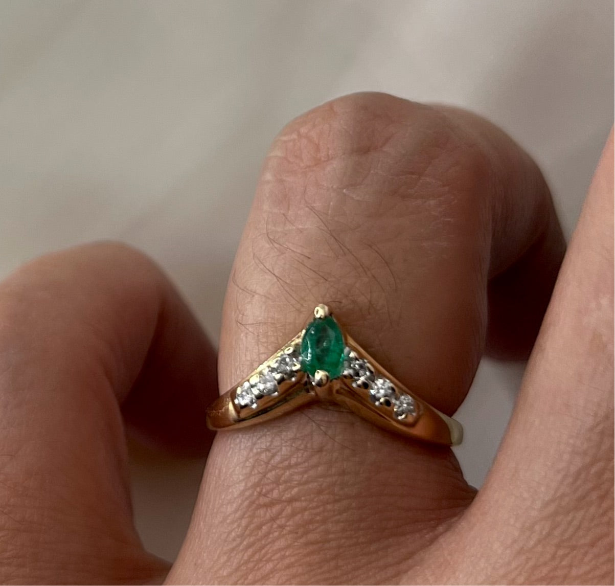 Emerald Marquise Ring RG024