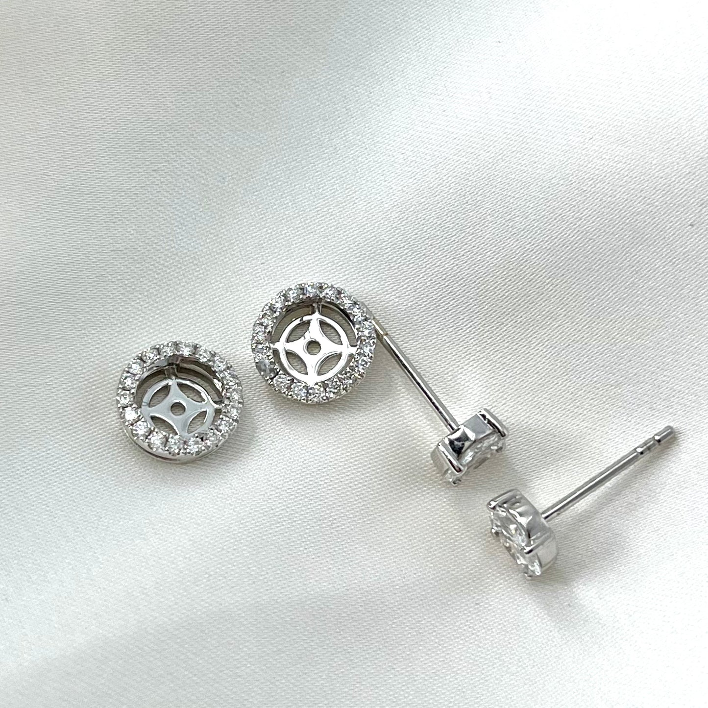 HK Detachable Illusion Earrings ER046