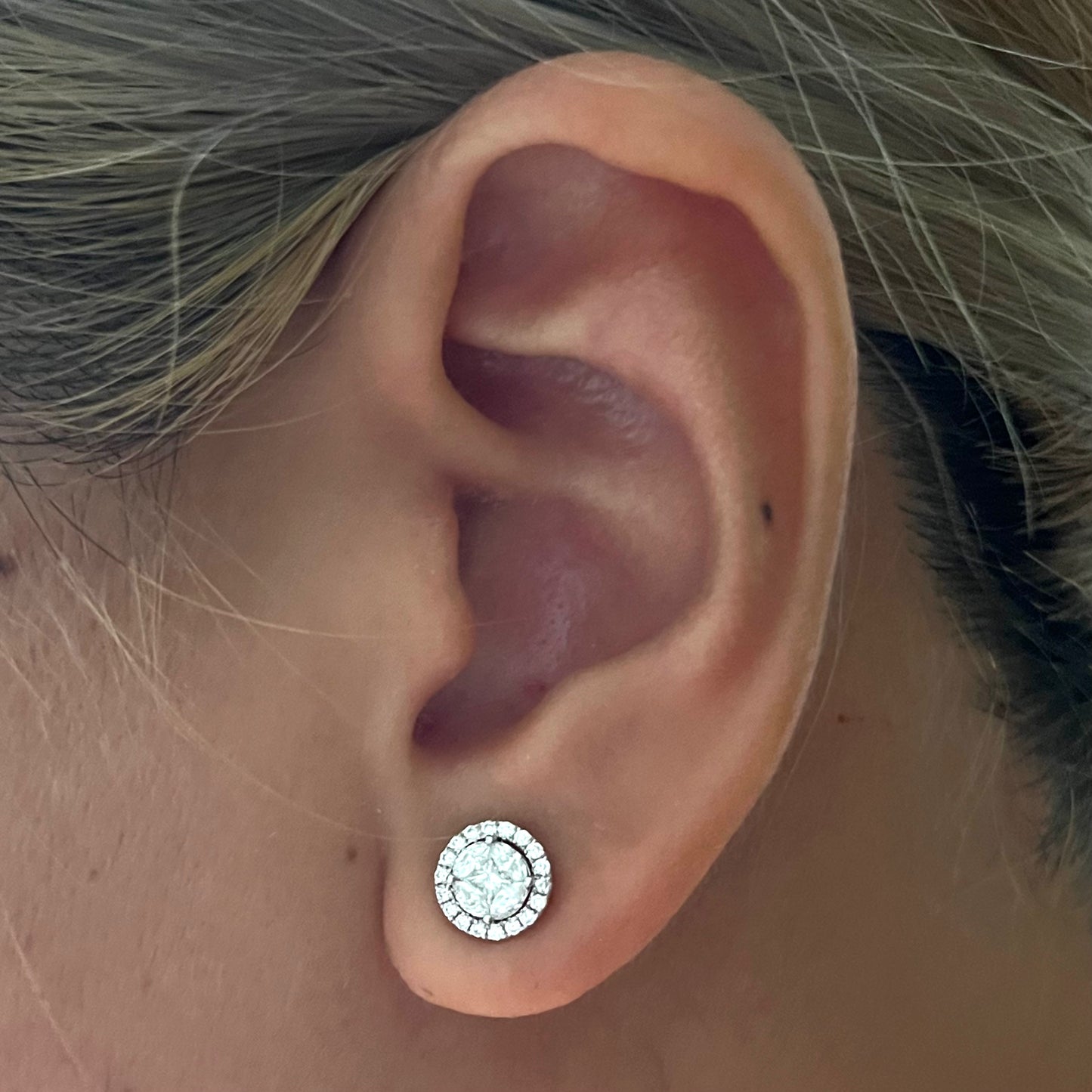 HK Detachable Illusion Earrings ER046