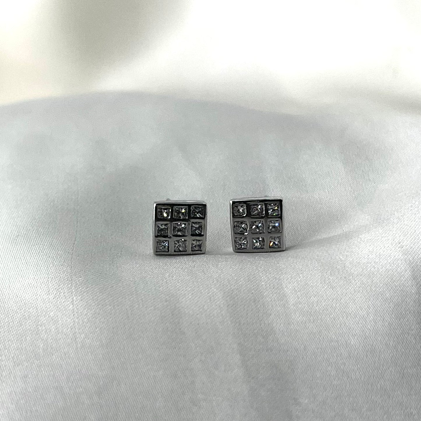 Square Stud Earring ER012