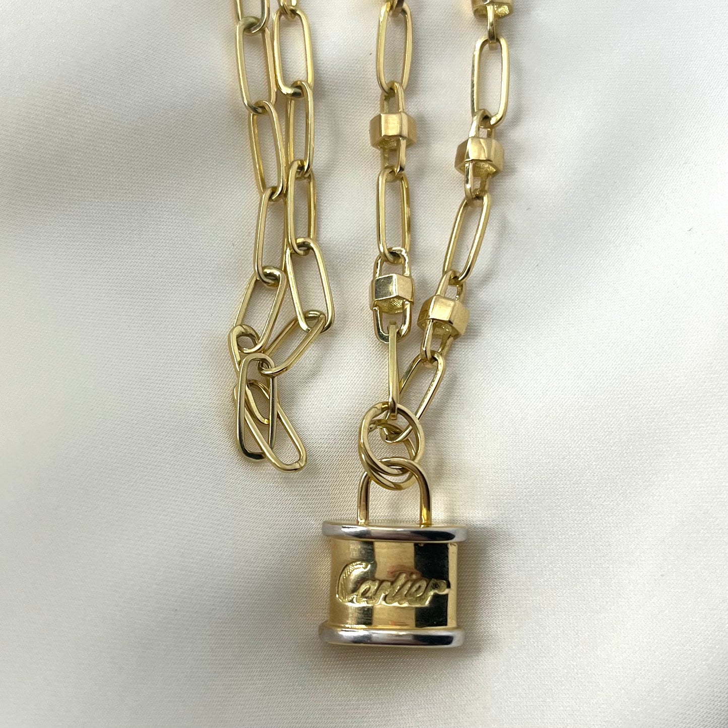 Padlock Necklace Hardware NL013