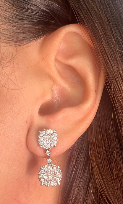 Drop Diamond Illusion Danglings DE006