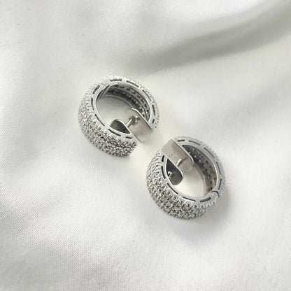 Triple Layer Diamond Earrings DE0005