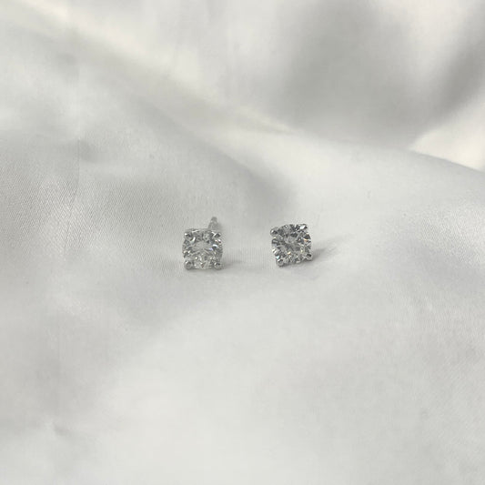 Basket Solo Diamond Earrings DE008