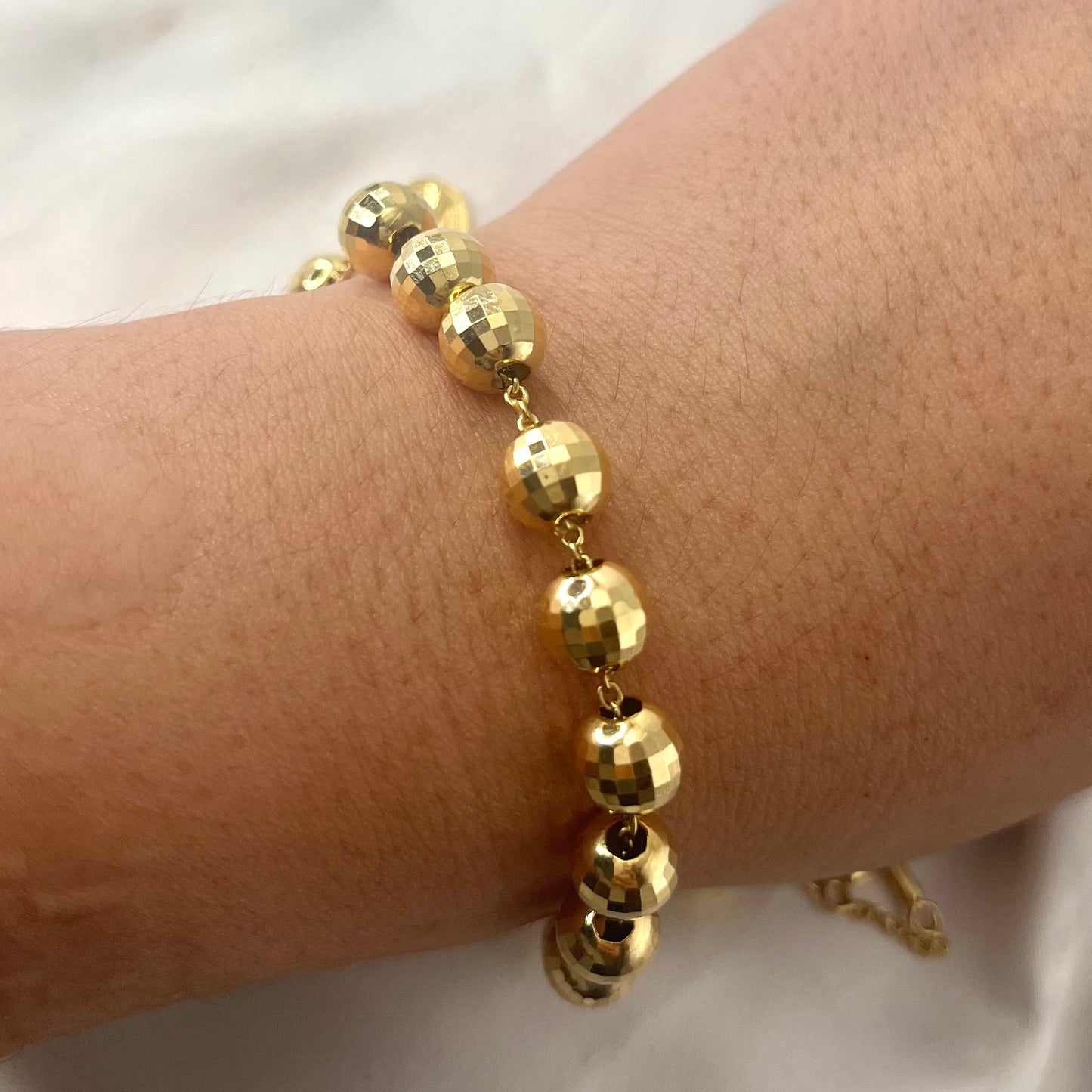 Rosary Bracelet Yellow Gold BR068