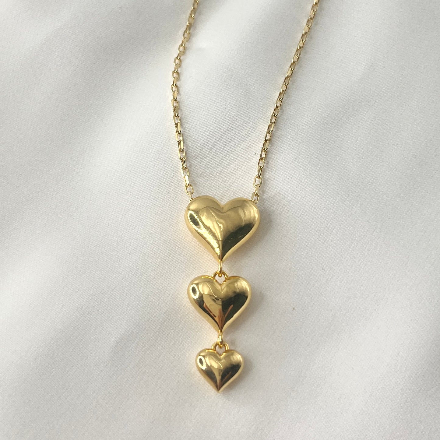 Trio Heart Necklace NL189