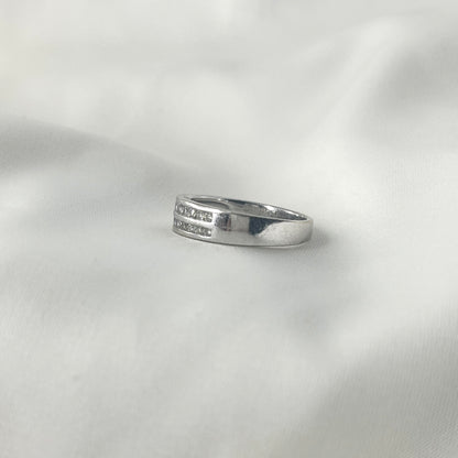 Double Row Diamond Ring RG019