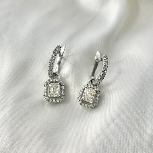 GIA Detachable Emerald Danglings ER170