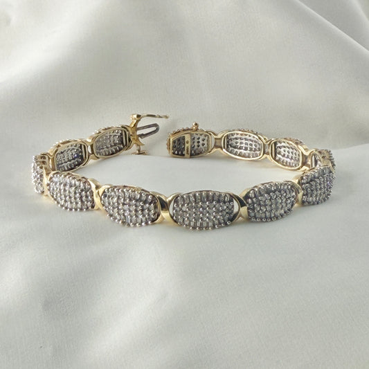 Link Diamond Bracelet BR120