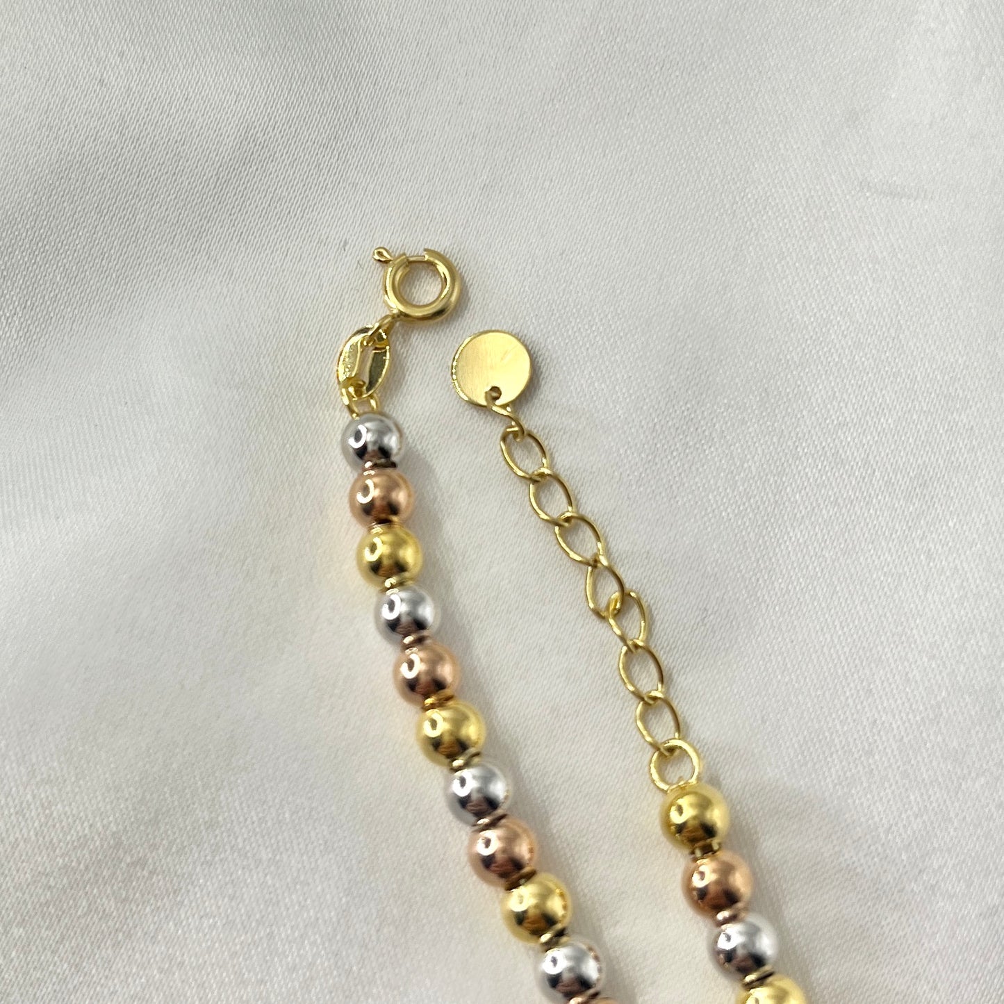 Tricolor Bead Bracelet BR100