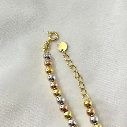 Tricolor Bead Bracelet BR100