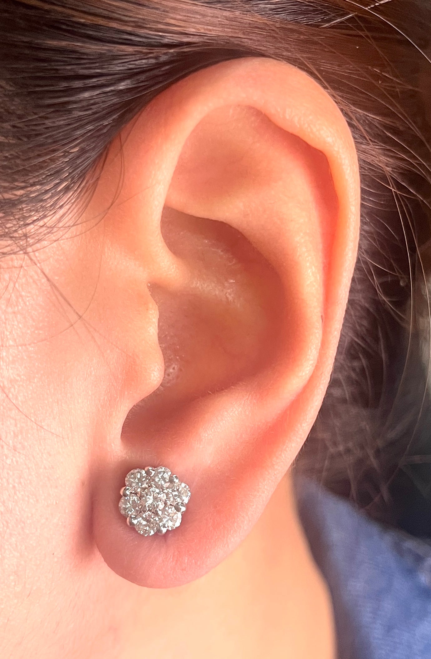 Pearl Rositas Diamond Danglings DE024