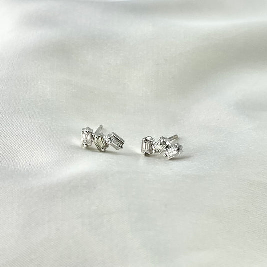 Dainty Baguettes Earrings ER113