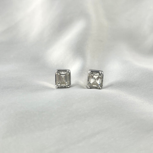 Emerald Cut Earrings DE001
