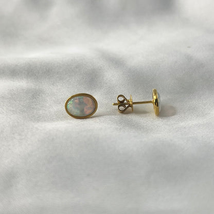 Opal Birthstone Earrings BS001