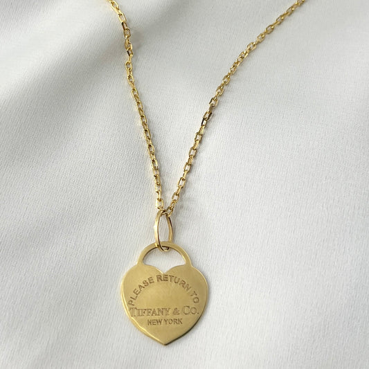 Heart Tag Pendant NL191