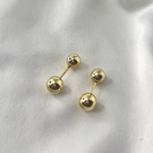 Round Screw Earrings GE002