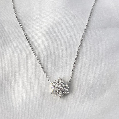 HK Diamond Cluster Choker NL188